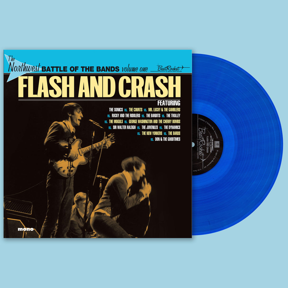 The Northwest Battle Of The Bands Vol. 1: Flash And Crash (BLUE VINYL) (Vinyl)