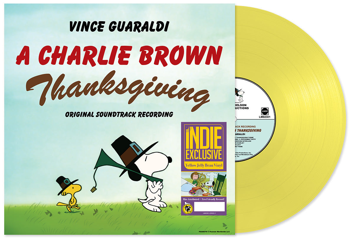 A Charlie Brown Thanksgiving (Indie Exclusive) (Yellow Jelly Bean Vinyl) (Vinyl)