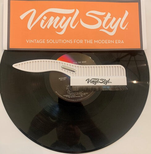 Vinyl Styl® Premium Conductive Anti-Static Record Cleaning Brush (White) [Cleaning Brush]