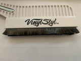 Vinyl Styl® Premium Conductive Anti-Static Record Cleaning Brush (White) [Cleaning Brush]