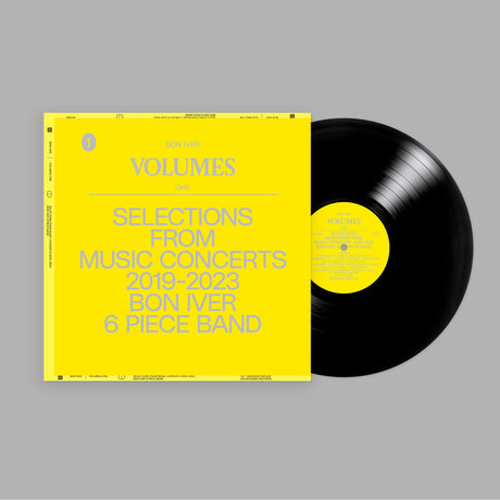 VOLUMES: ONE "SELECTIONS FROM MUSIC CONCERTS 2019-2023 BON IVER 6 PIECE BAND” [Vinyl]