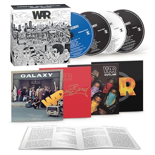 洋楽 WAR: The Vinyl Collection WAR Announces The Collection 1977-1994, 5LP & 5CD Box Sets