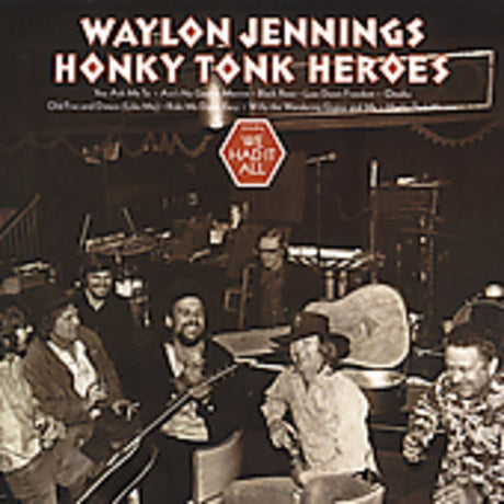 Waylon Jennings Honky Tonk Heroes (edición limitada, vinilo de color óxido) [Discos y LP]