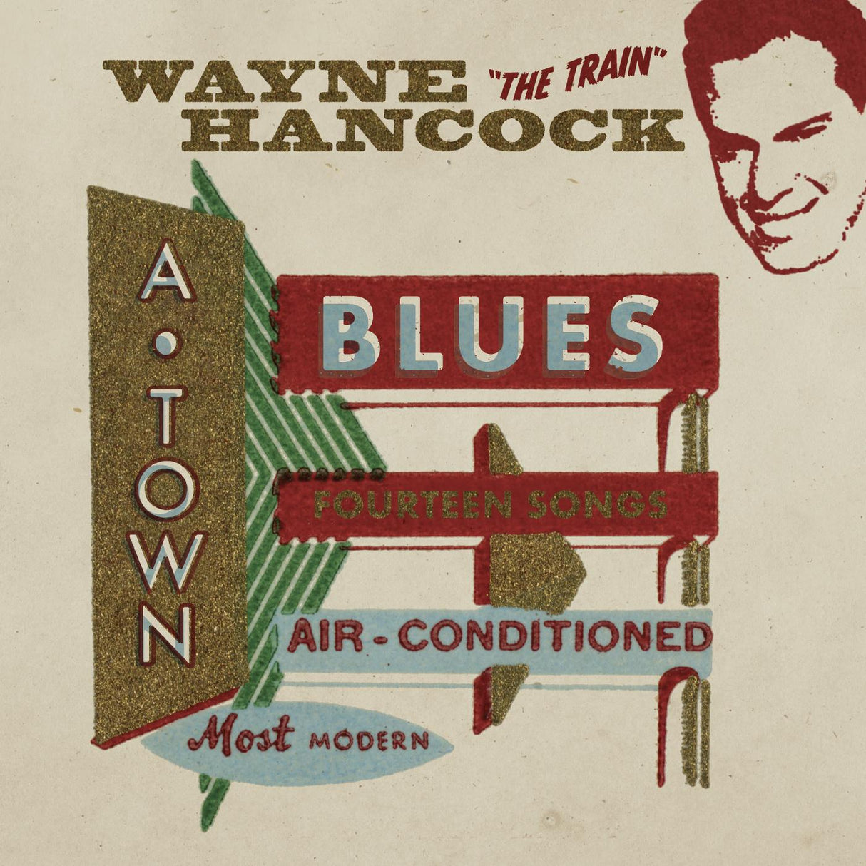 A-Town Blues (RED VINYL) (Vinyl)