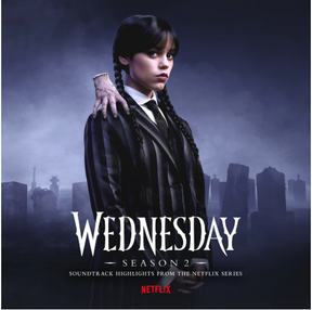 Wednesday: Season 2 (Soundtrack Highlights from the Netflix Series) (Purple & Black Blended Transparent) (Vinyl)