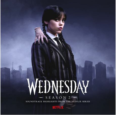 Wednesday: Season 2 (Soundtrack Highlights from the Netflix Series) (Purple & Black Blended Transparent) (Vinyl)