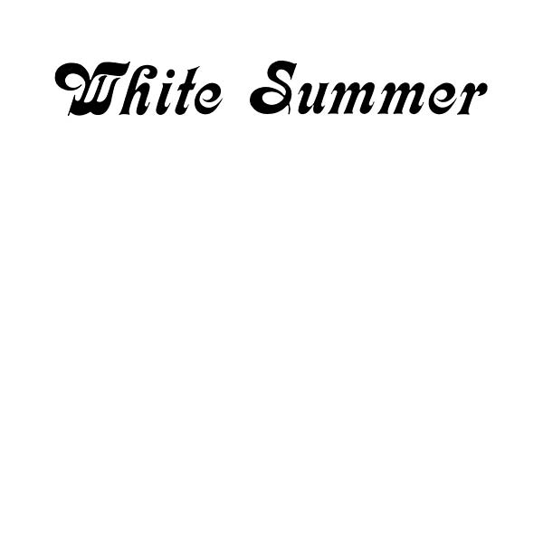 White Summer (CD)