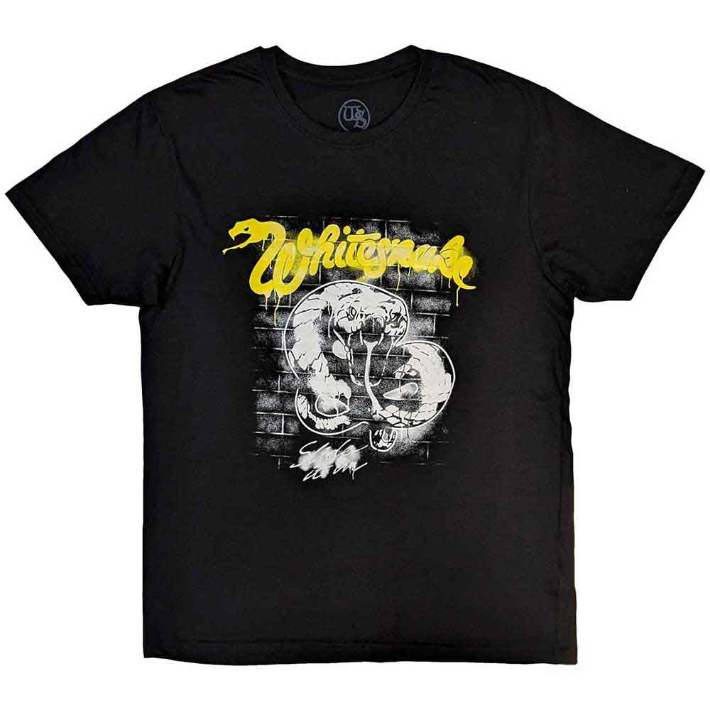 Camiseta con grafiti de Whitesnake