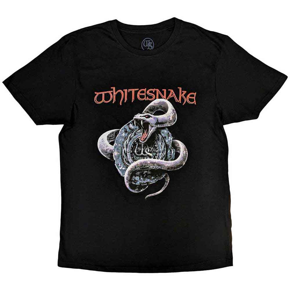 Serpiente plateada de Whitesnake [Camiseta]