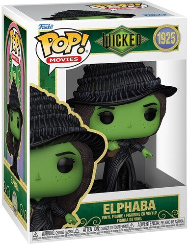 Funko POP! Movies: Wicked - Elphaba (Vinyl Figure, Collectible) [Action Figure]