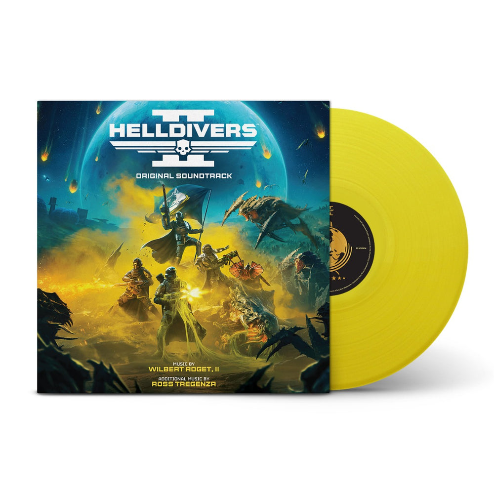Helldivers II (Original Game Soundtrack) (Translucent Yellow Colored Vinyl) (Vinyl)