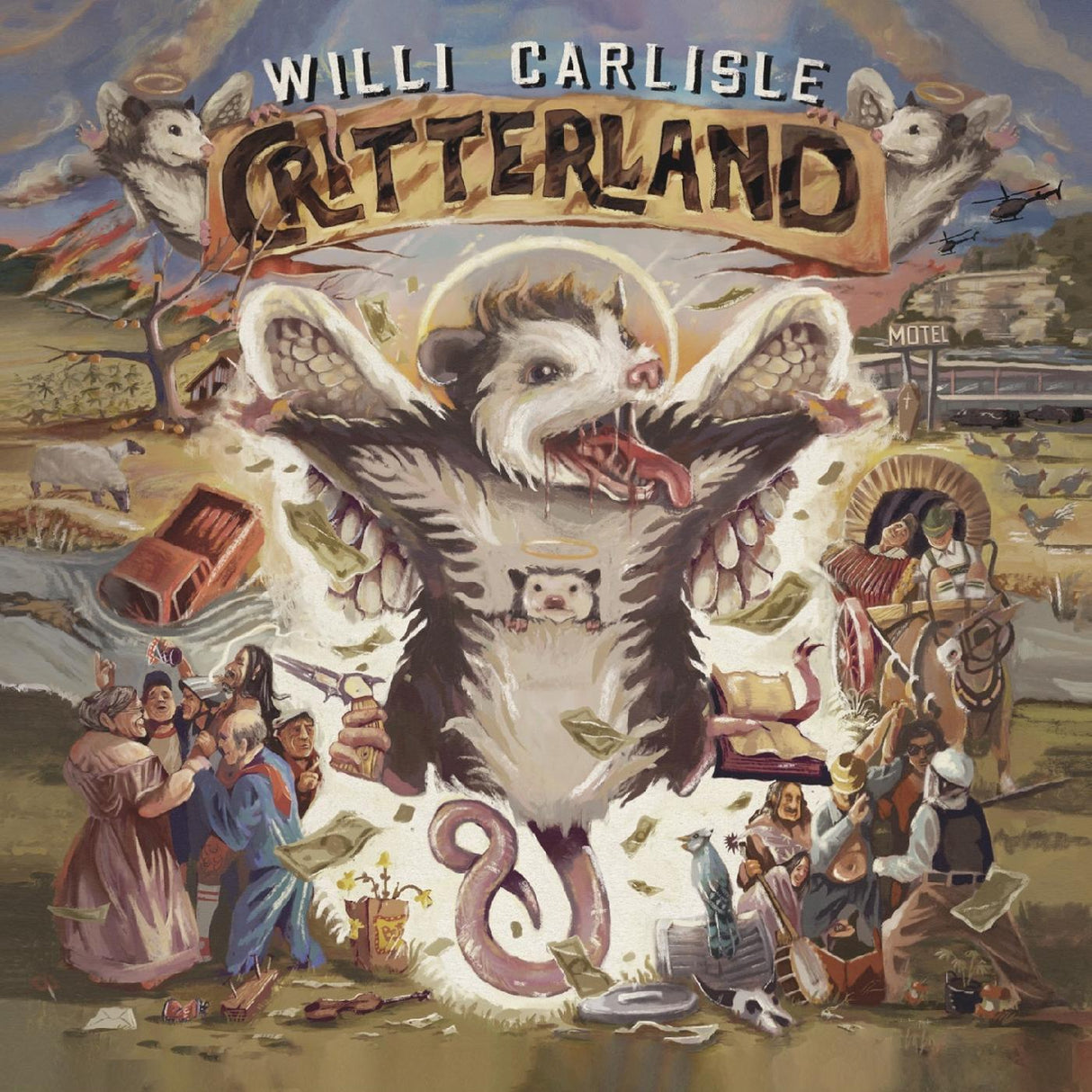 Willi Carlisle Critterland [CD de música]