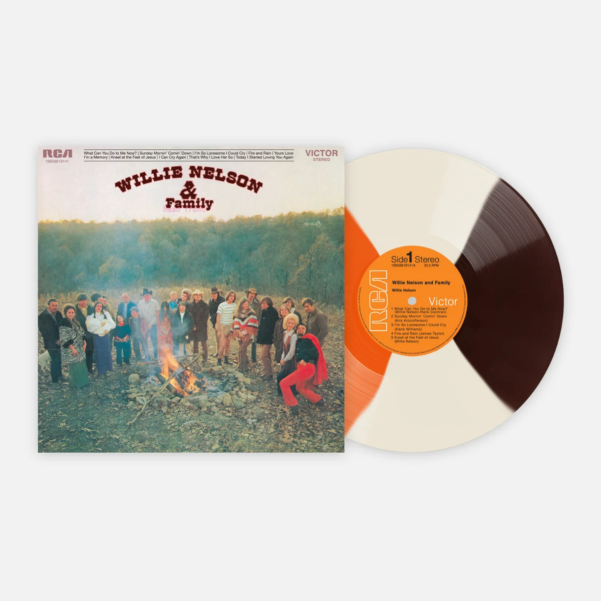 Willie Nelson & Family Willie Nelson & Family (Limited Edition, "Campfire Quad" Colored Vinyl) [Vinyl] - Apocalypse Vinyl