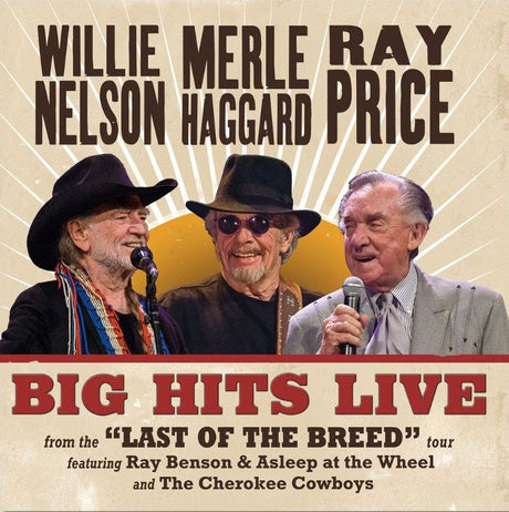 Willie Merle & Ray: Big Hits Live from the 'Last of the Breed' Tour (Limited Edition, Indie Exclusive, Maroon Colored Vinyl) (Vinyl)