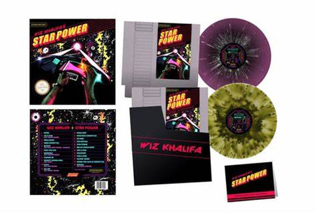 Wiz Khalifa Star Power（15 周年纪念）（限量版，彩色乙烯基唱片）（2 张 LP）[唱片和 LP]