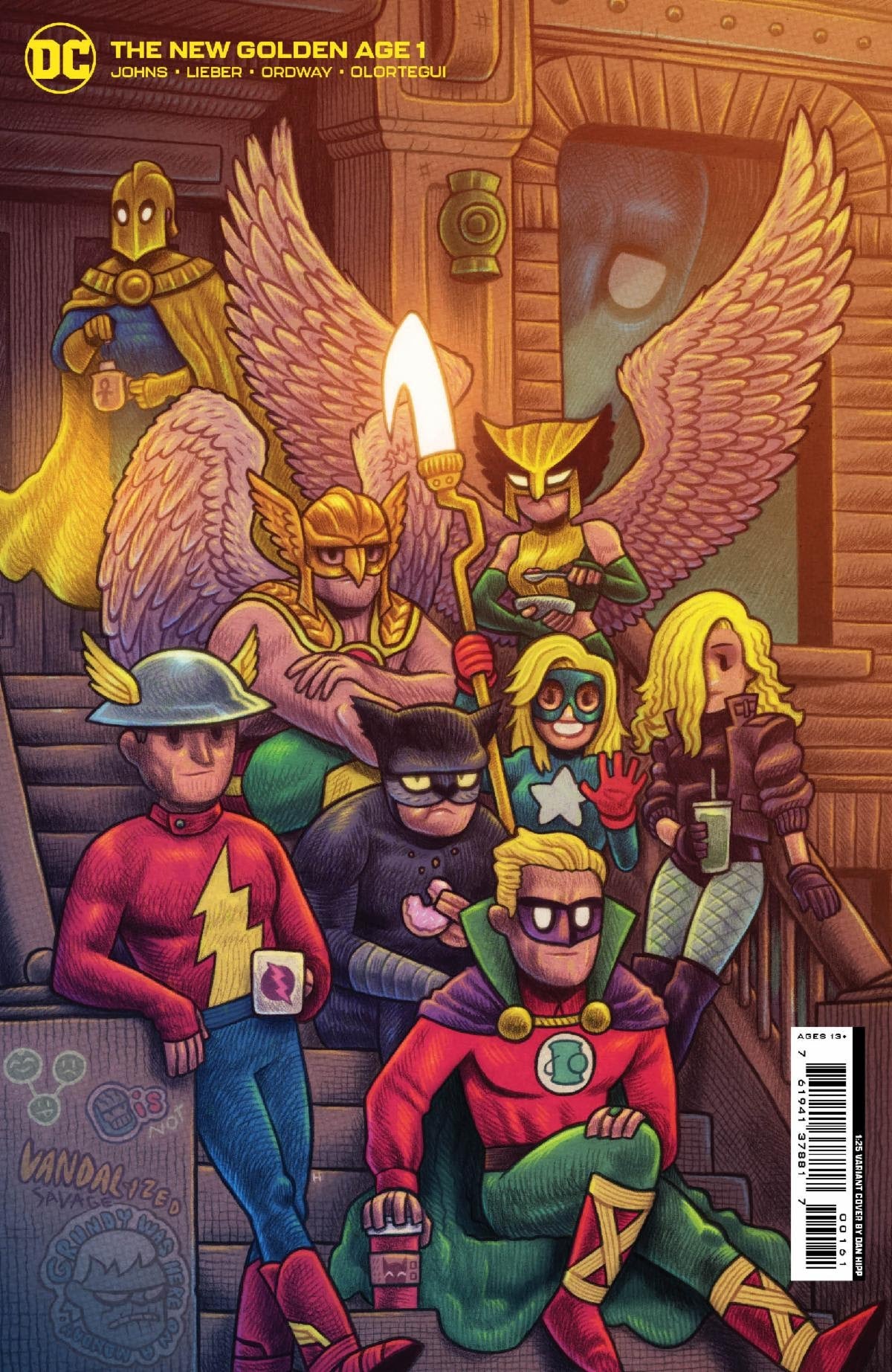 New Golden Age #1 (One Shot) F 1:25 Dan Hipp Card Stock Variant (11/08/2022) Dc