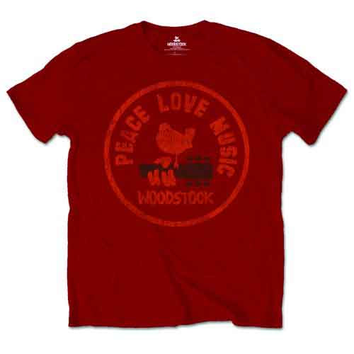 Woodstock Love Peace Music [T-Shirt]