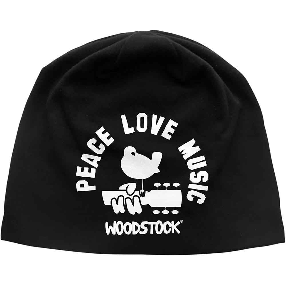 Woodstock Peace, Love, Music [Beanie]