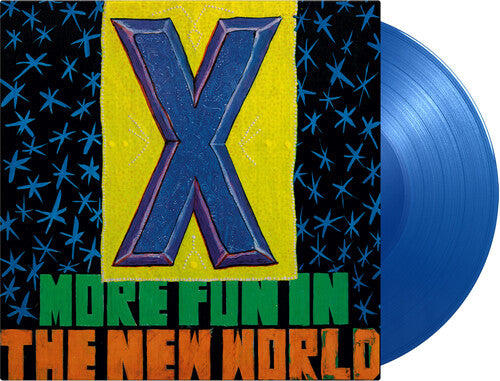 X. More Fun In The New World (Limited Edition, 180 Gram Vinyl, Colored Vinyl, Blue) [Import] [Vinyl] - Apocalypse Vinyl