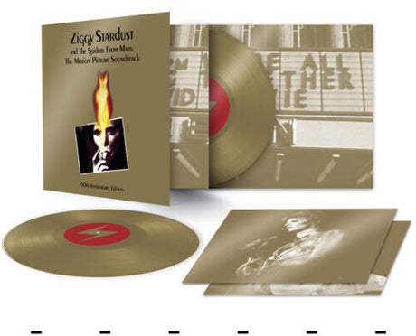 大卫·鲍伊《Ziggy Stardust 和来自火星的蜘蛛》：电影 (50t Gold) [唱片和 LP]