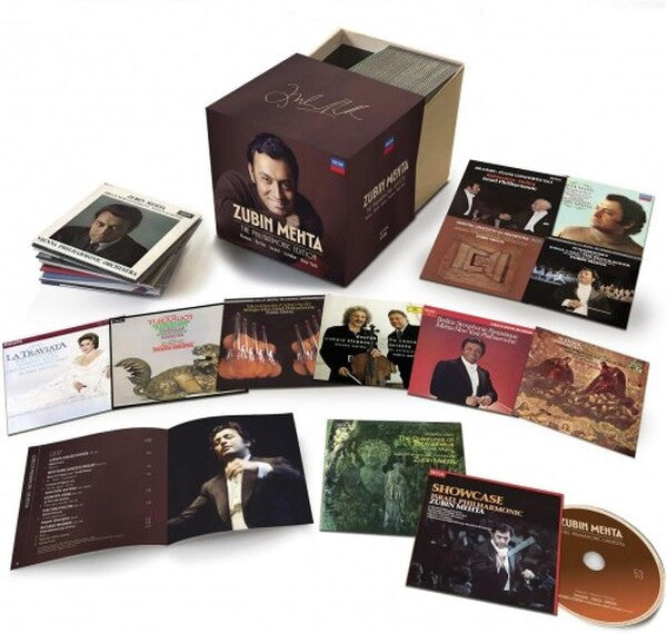Zubin Mehta - The Philharmonic Edition [57 Cd Box Set] [CD]