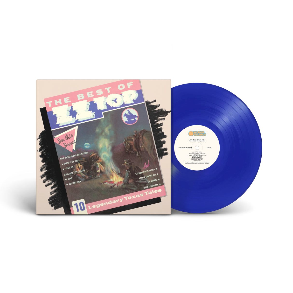 ZZ Top The Best of ZZ Top (ROCKTOBER) (Translucent Blue Vinyl) [Records & LPs]